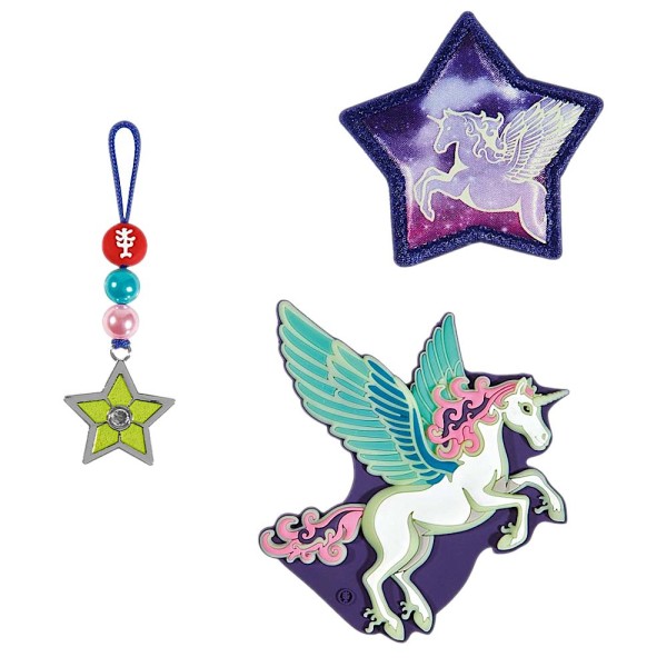 Step by Step - MAGIC MAGS GLOW Set 3tlg Pegasus Night Nuala in lila