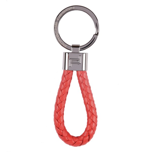 Porsche Design - Keyring Leather Cord in rot