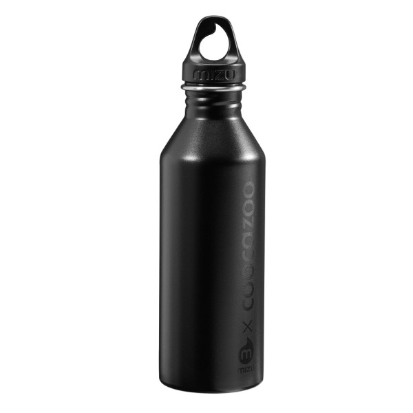 coocazoo - Edelstahl Trinkflasche in schwarz